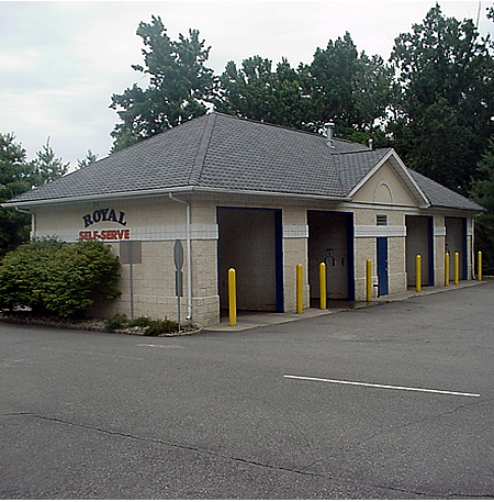Coin Operated car wash building